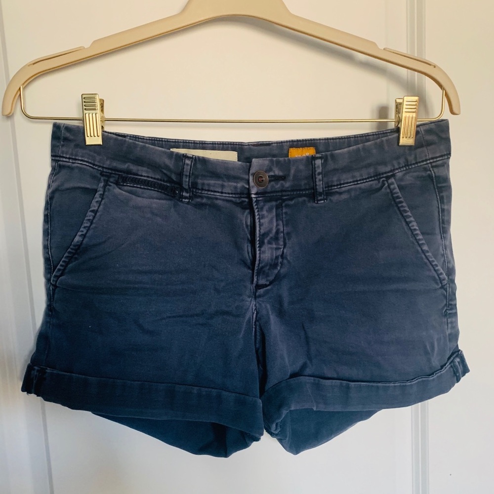 Pilcro navy shorts size 28